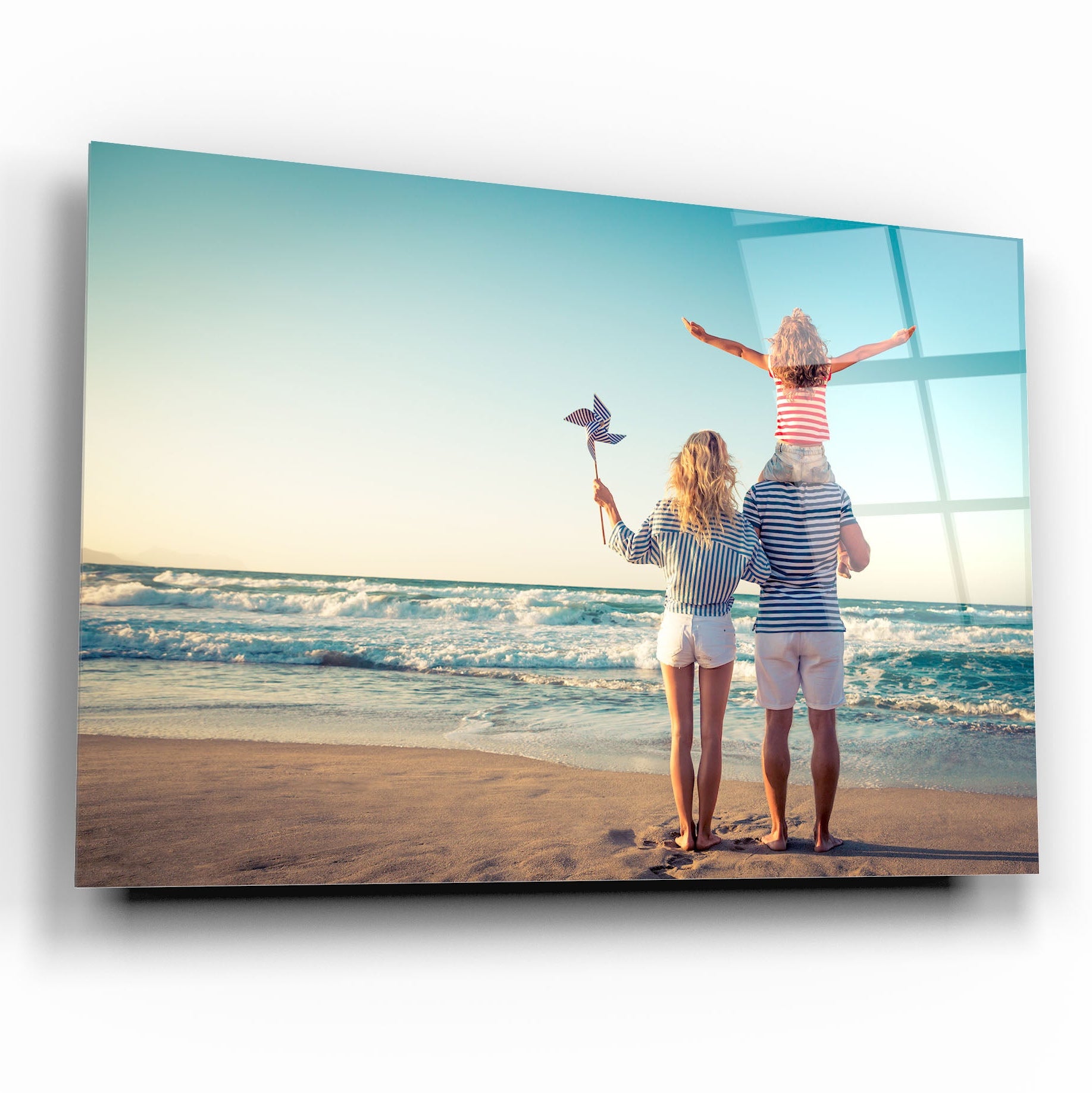 Custom Horizontal Glass Printing Wall Art - Personalized Artwork for Your Space