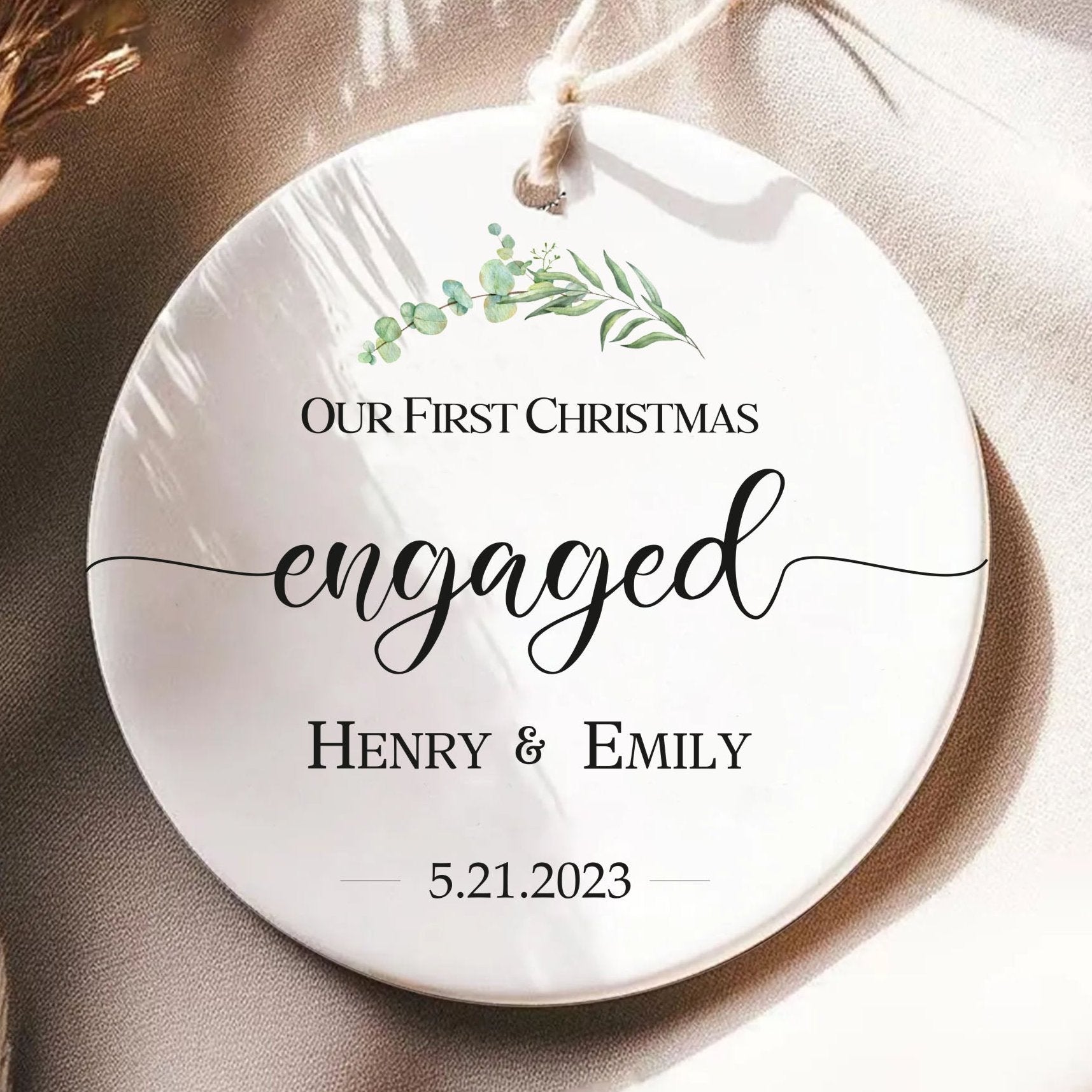 Engaged Ornaments