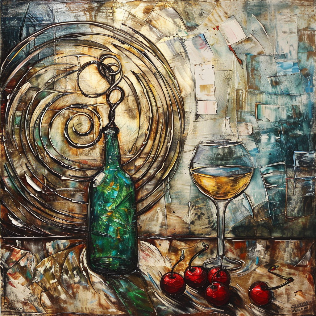 Glass Art Marble / Paints