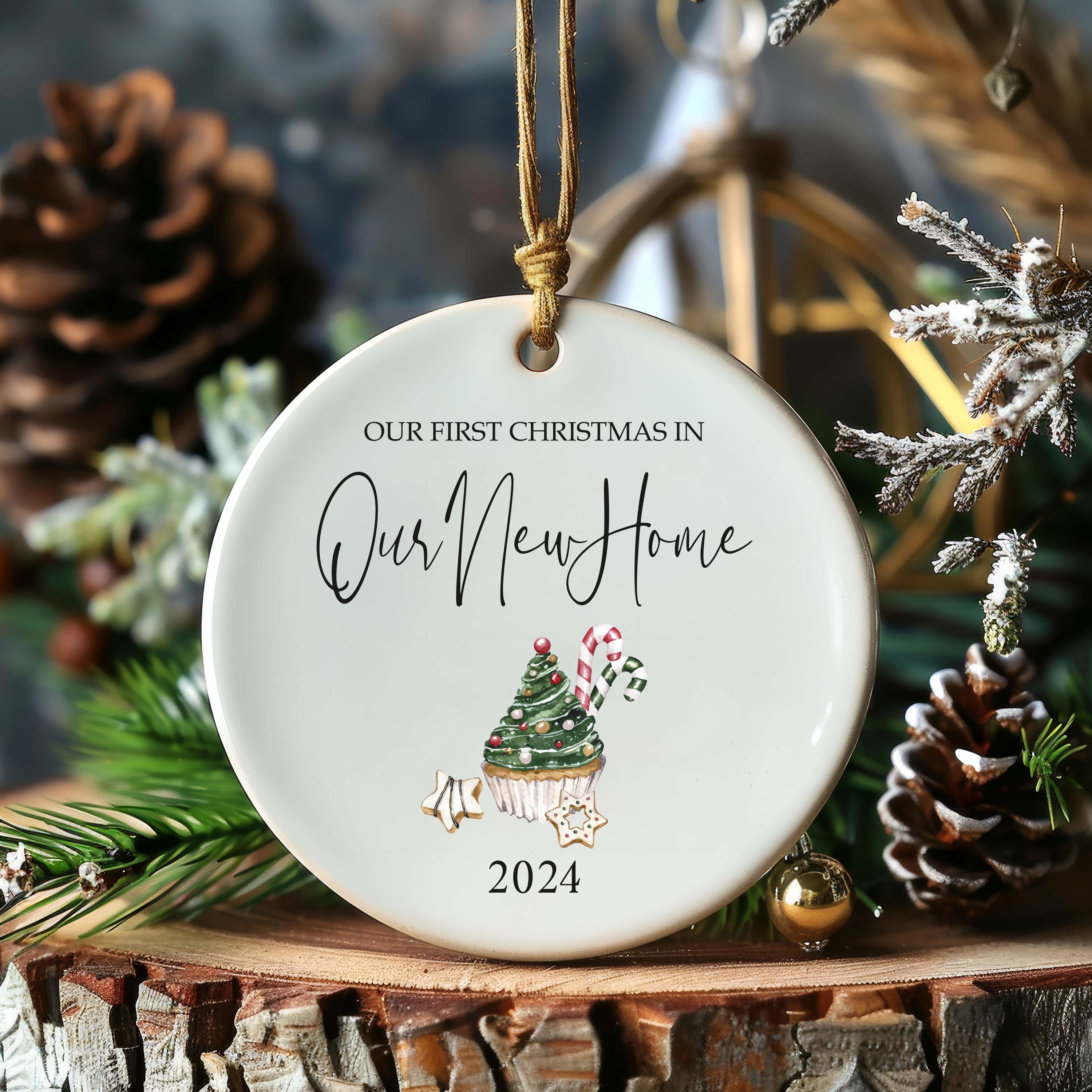 Personalized New Home Ornament - New Home Christmas Ornament - New House Ornament