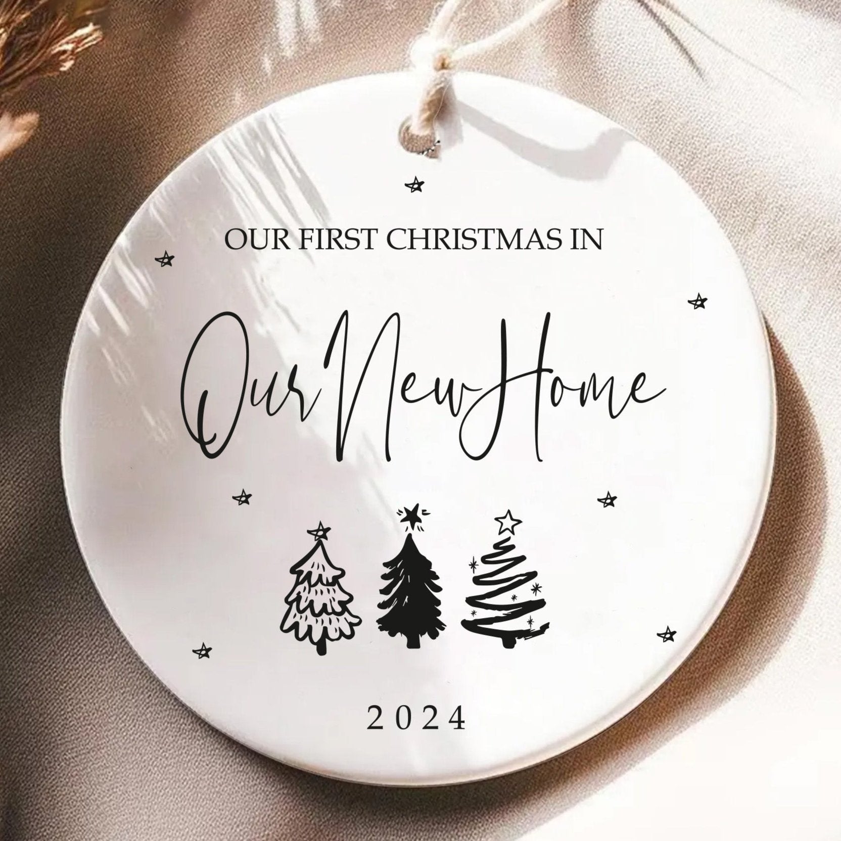 New Home Ornament - New Home Christmas Ornament 2025 - Christmas Tree New House Ornament